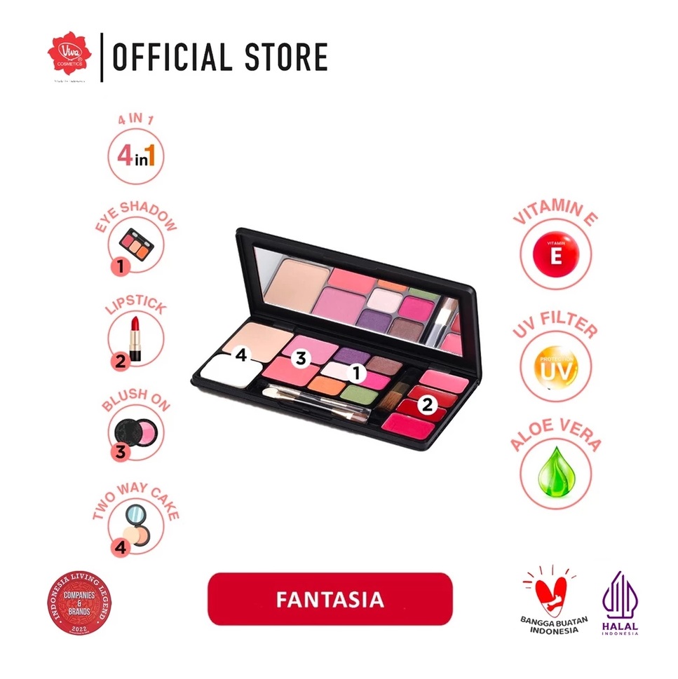 Vitapharm Viva Queen Make Up Kit Fantasia