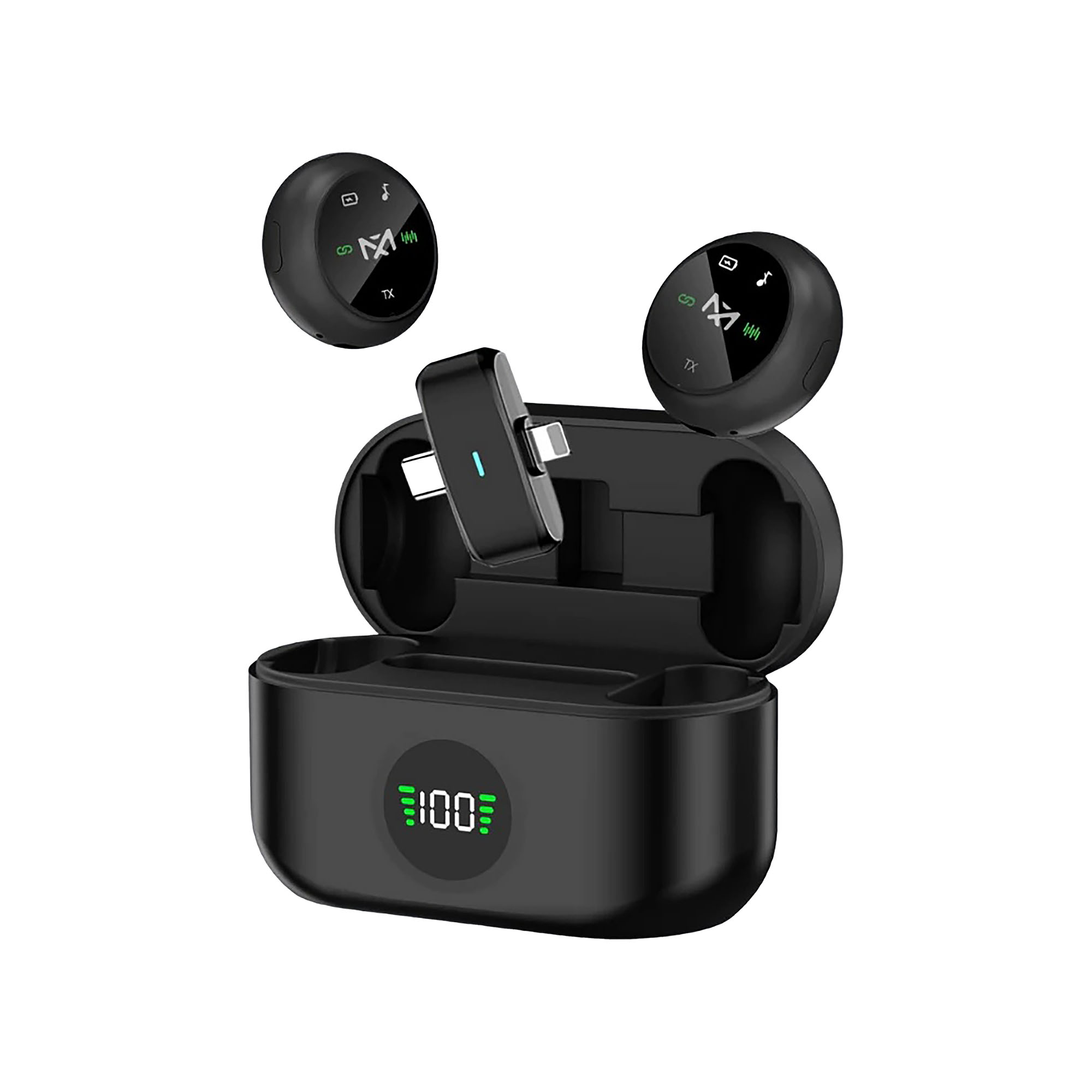 Mayy K31 Wirelles Microphone 2-In-1