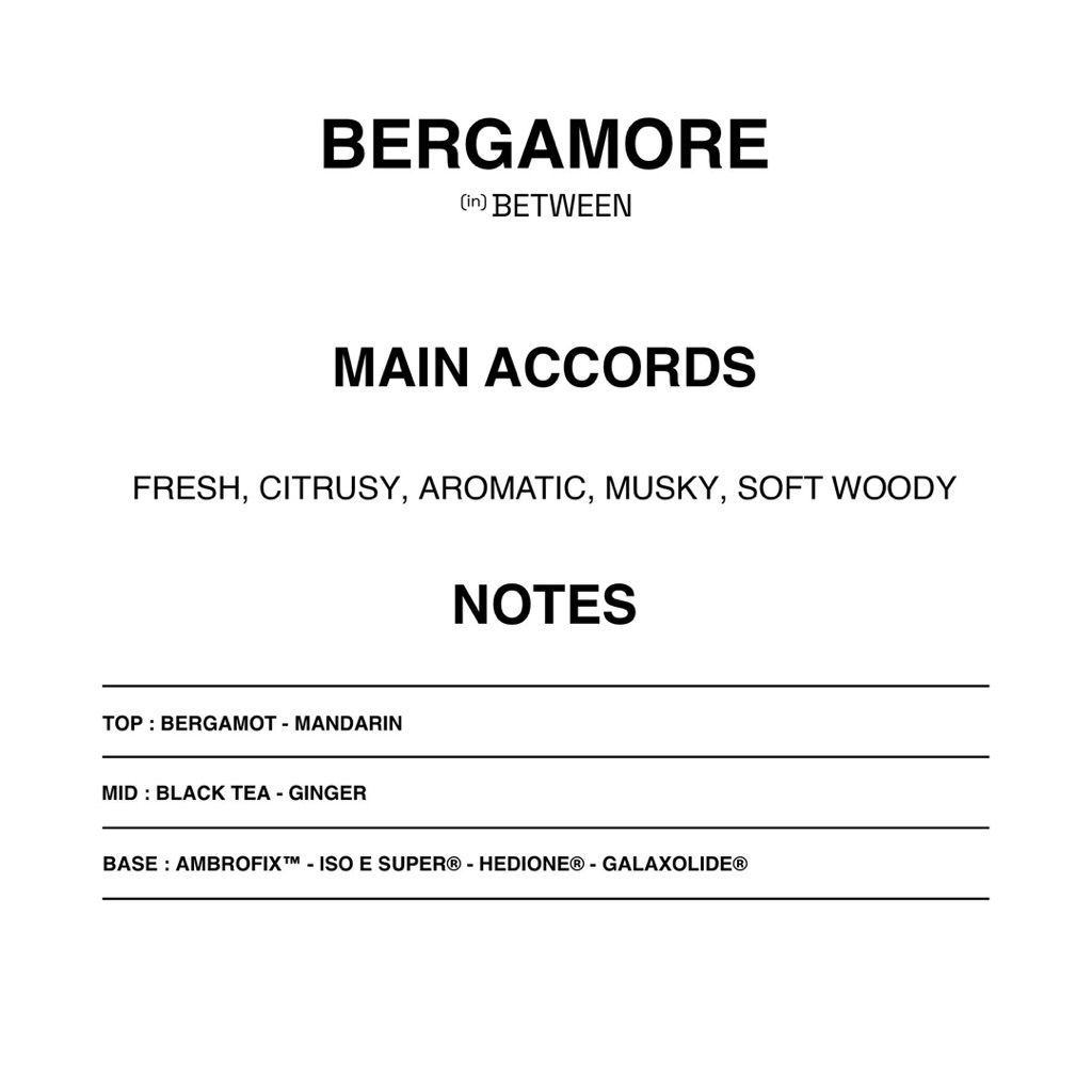 Usual Parfums Usual Parfums Bergamore