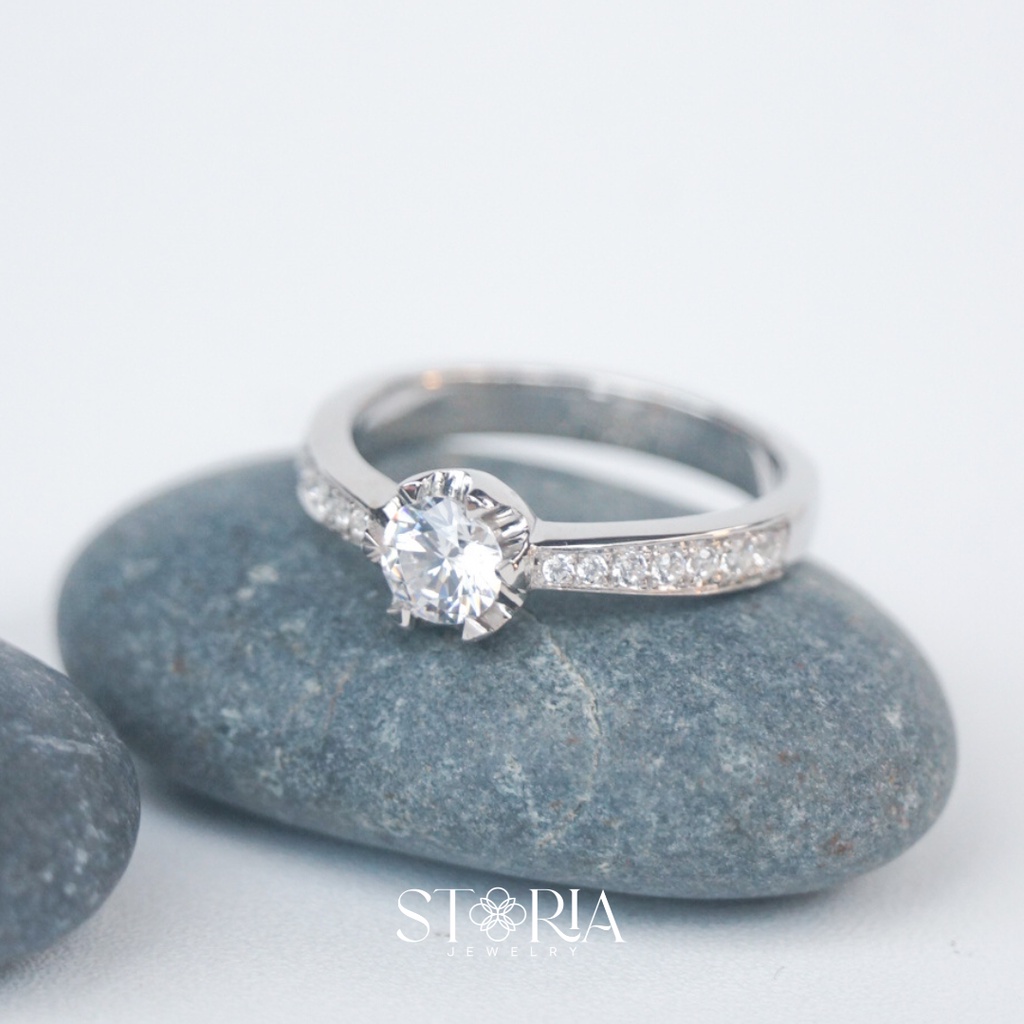  Storia Jewelry Cincin Kawin Couple Perak Sterling Silver 925  79