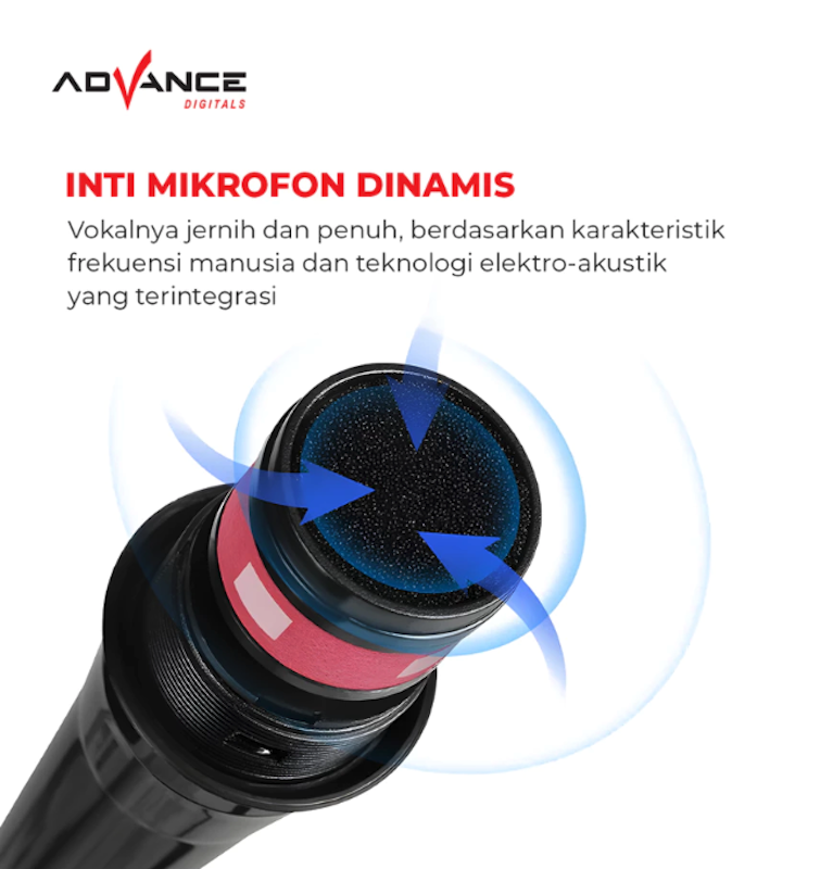 Advance Professional Dynamic Microphone MIC-884
