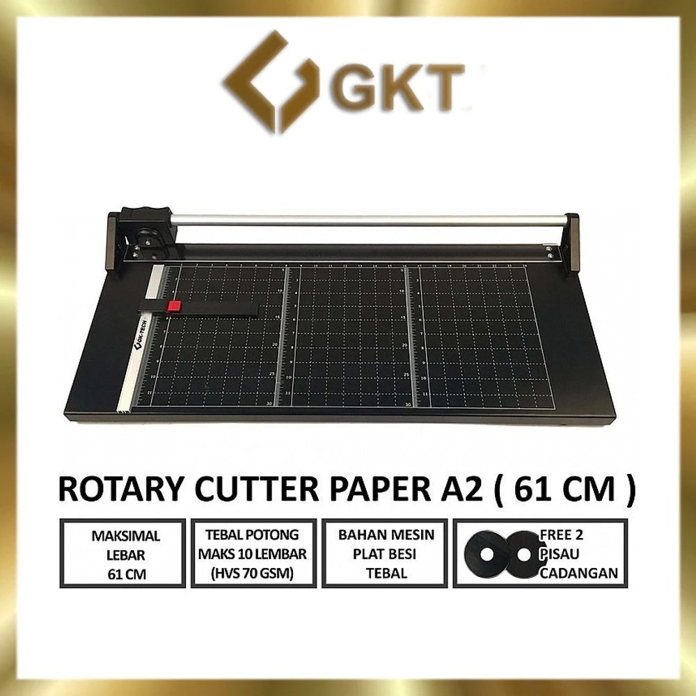 Grafika Kita Teknologi Indonesia Grakitec Rotary Paper Cutter A2