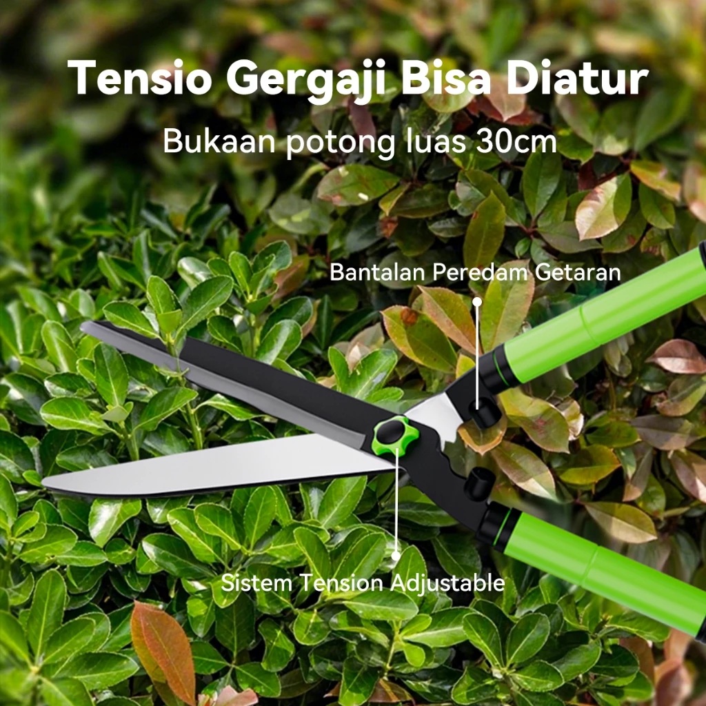 Isku Teknologi Indonesia ISKU Gunting Rumput Teleskopik