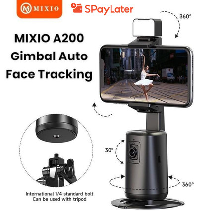  MIXIO Auto Face Tracking Gimbal Handphone Stabilizer A200