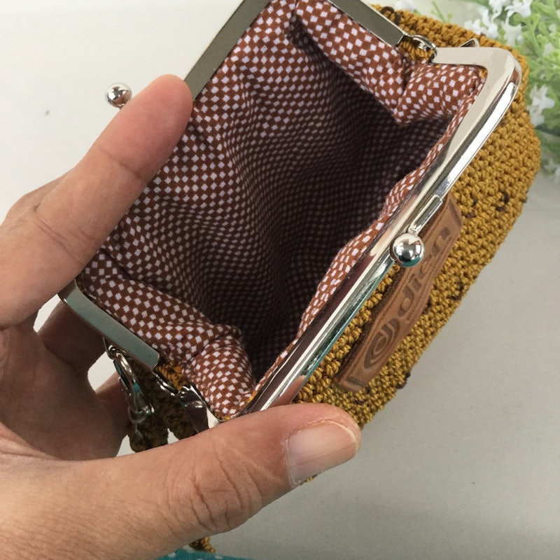 Dien Handmade Dompet Rajut Nilon 5