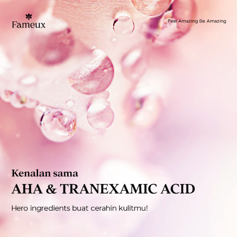 Fameux AHA & Tranexamic Acid Brightboost Serum 4