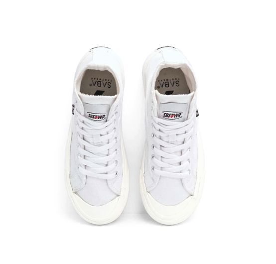 Saba Footwear SABA Veloz High All White VLZ 03