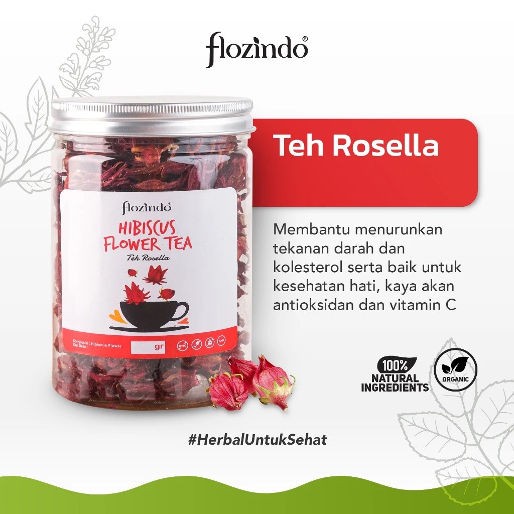 Flozindo Hibiscus Flower Tea