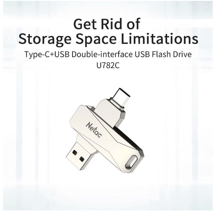 Netac Technology Netac OTG USB Flash Drive 32 GB U782C
