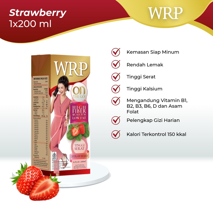 Wajah Rejuvenasi Perempuan Indonesia WRP On The Go Strawberry