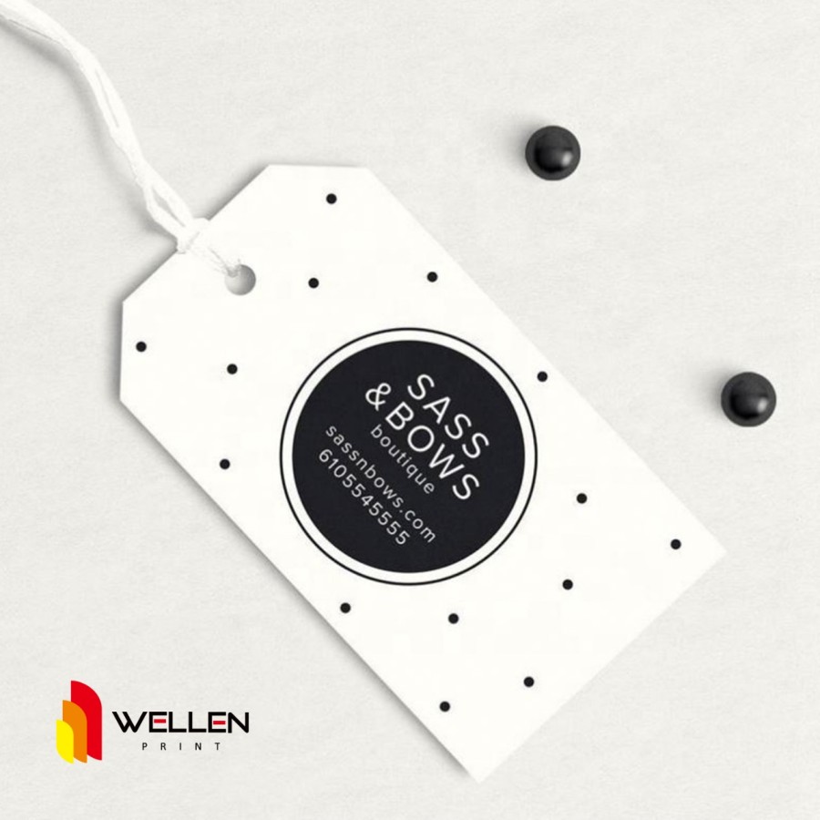 WELLEN PRINT Cetak Label Hang Tag