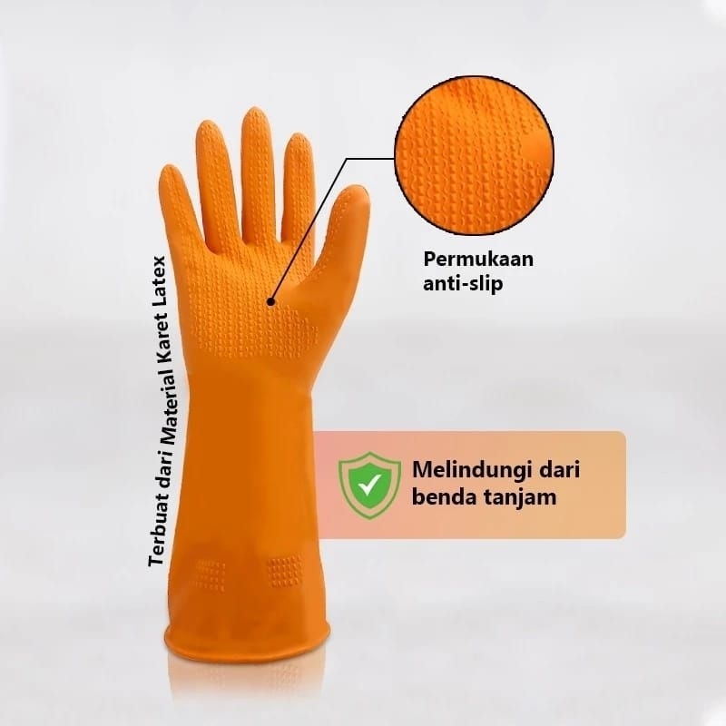 Masterhome Sarung Tangan Karet Lateks 3