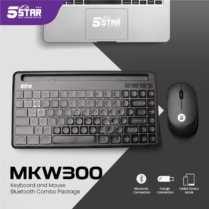  5Star Combo Keyboard & Mouse Dual Mode  MKW300 