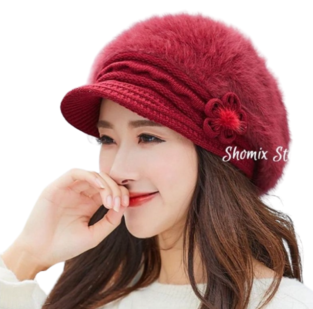 Topi Baret Amanda Fleece