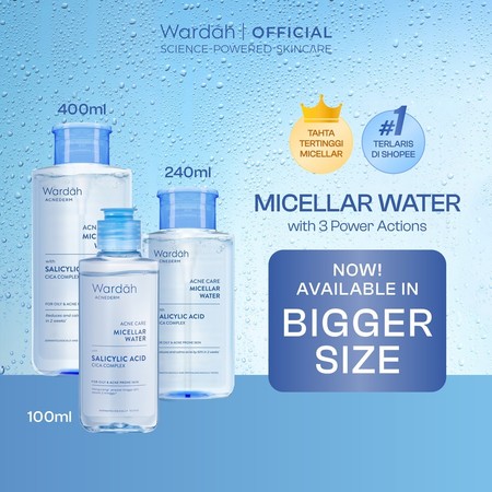  Paragon Technology and Innovation Wardah Acnederm Acne Care Micellar Water