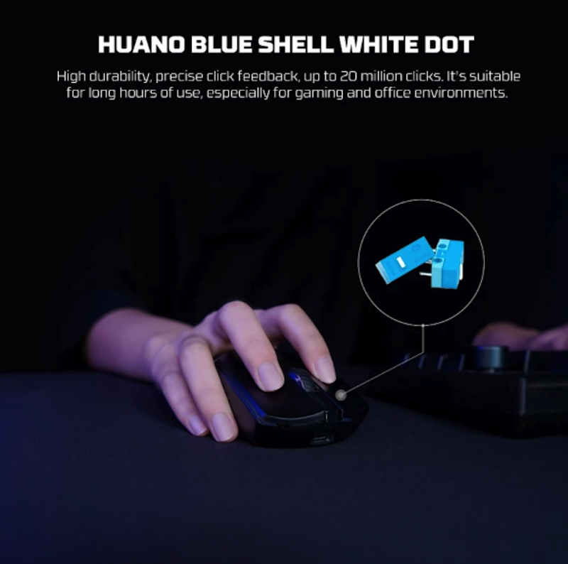 Fantech CRYPTO Gen II VX7v2 WG7v2 Mouse Gaming Wireless 2