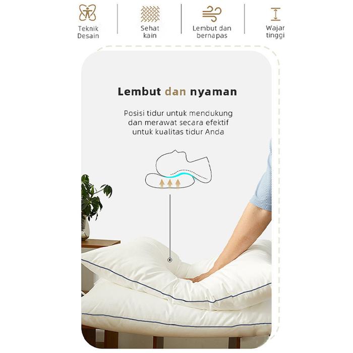  Dreamcotton Bantal Hotel Silikon