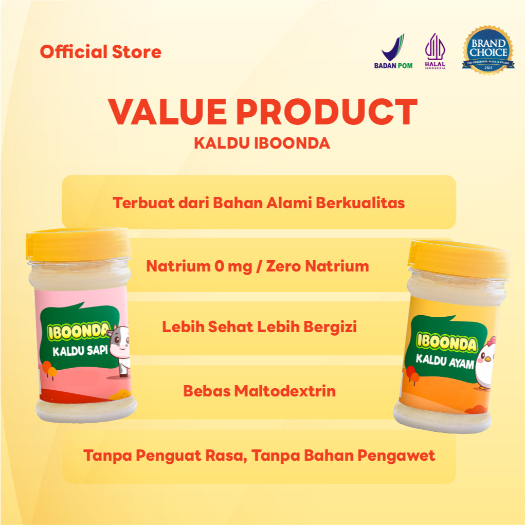 Iboonda Kaldu Sapi 75 gram