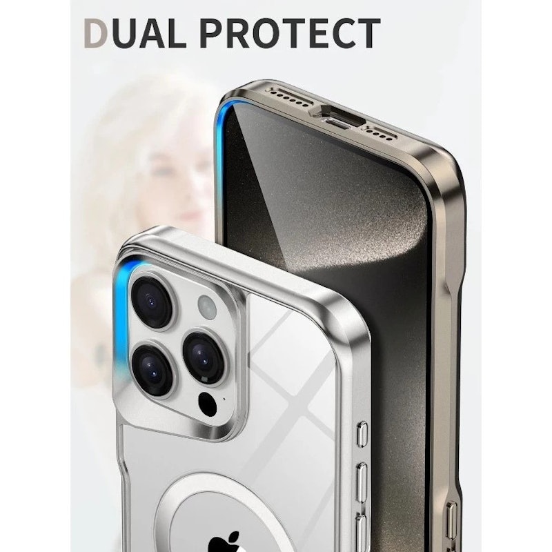 GKK Casing Magsafe Titanium Metal for IPhone 2