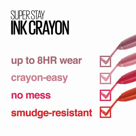 L'Oréal Maybelline New York Superstay Ink Crayon Lipstick - Own Your Empire