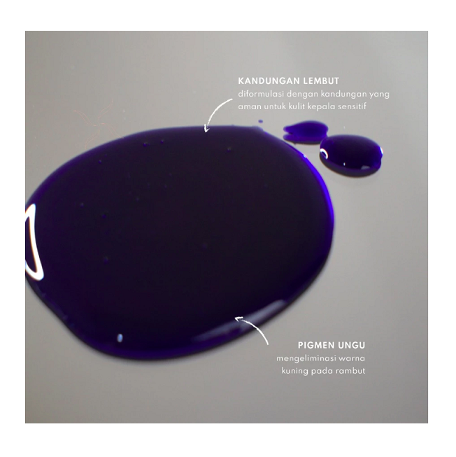 Beamarry Indonesia Makmur Beamarry New York Lavender Biotin Purple Shampoo 