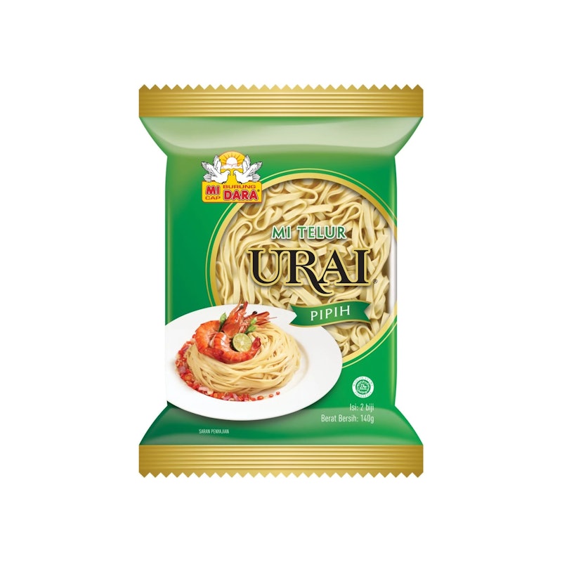Cap Burung Dara Mi Telur Urai Pipih 1