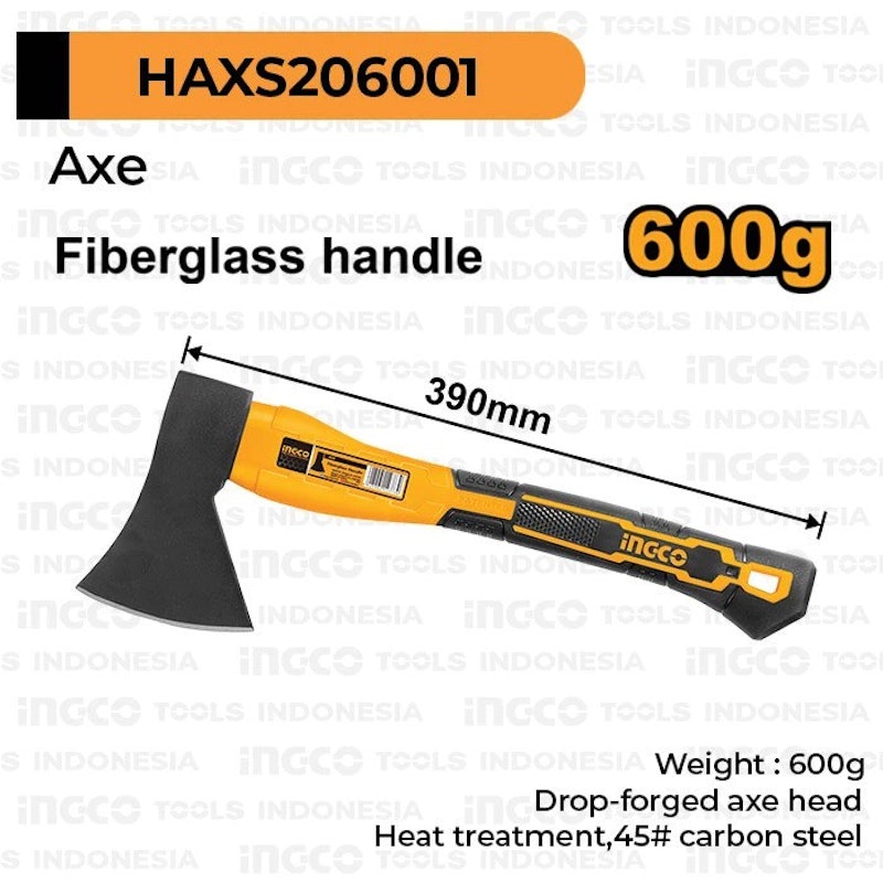INGCO Kapak Axe 600g Baja 5