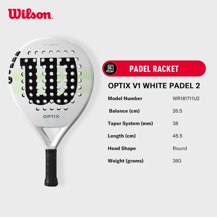 Wilson Sporting Goods Wilson OPTIX V1 Padel Racket