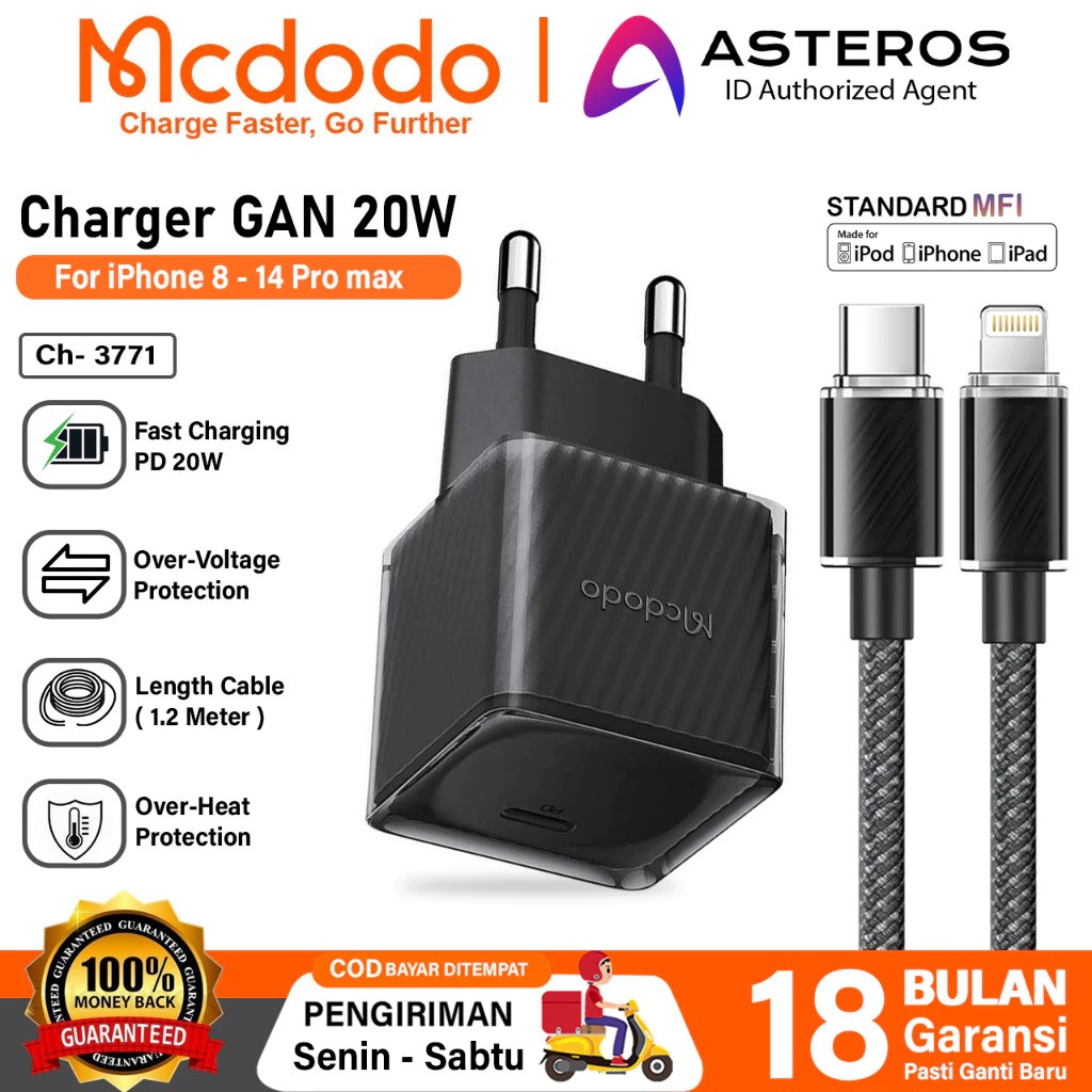 Guangdong Mcdodo Industrial Company Mcdodo Charger GaN 20W CH-3771