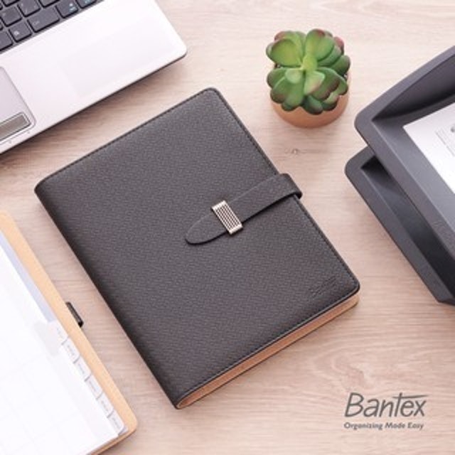 Bantex Leather Notebook