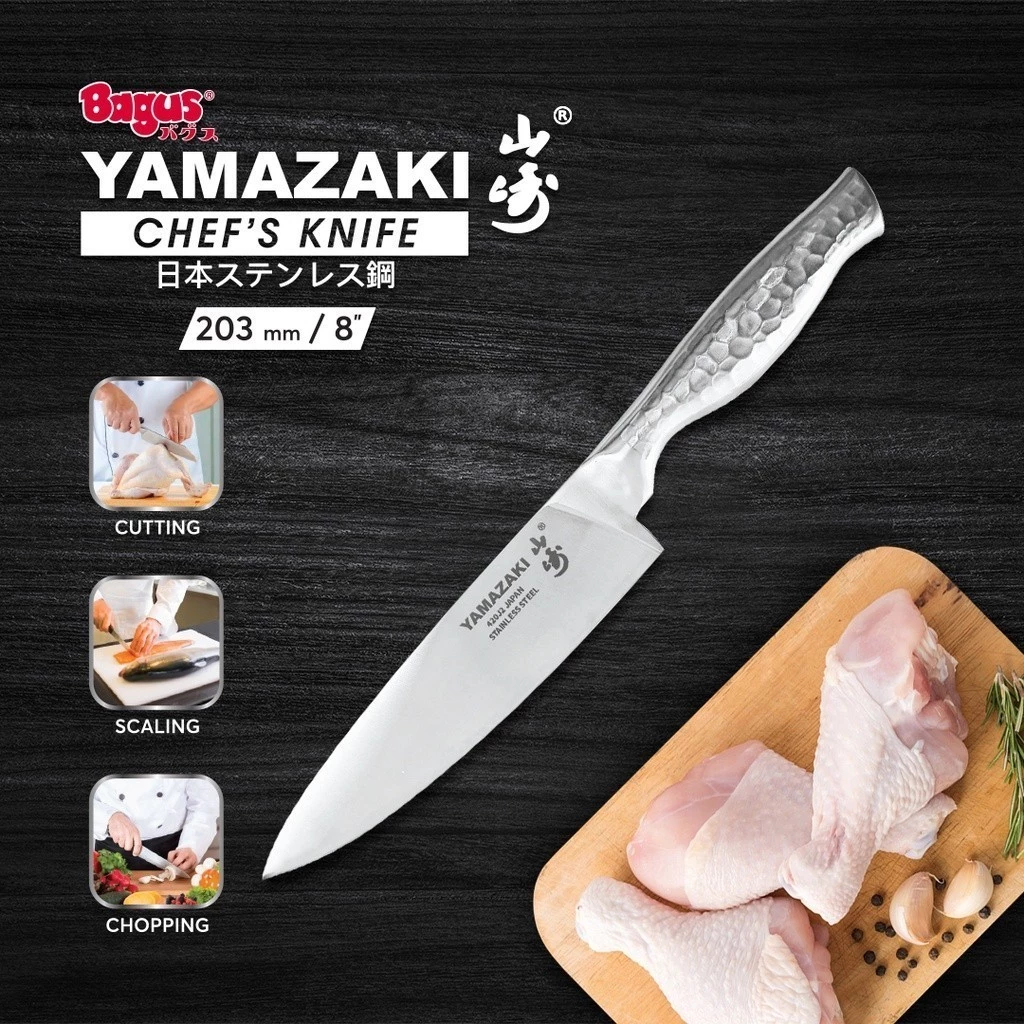 Bagus Yamazaki Stainless Steel Japan Chef Knife 8 inch