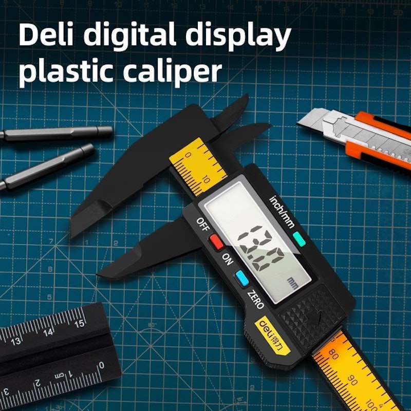 Deli Sigmat Verniper Caliper 150 mm 4