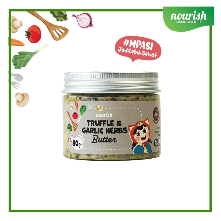 Triorganik Indonesia Sehati Nourish Truffle Garlic Butter