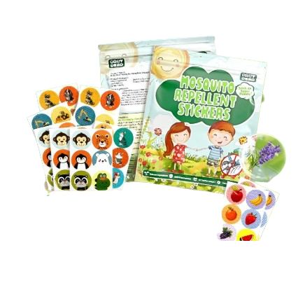 Baby Bear Mosquito Repellent Stickers