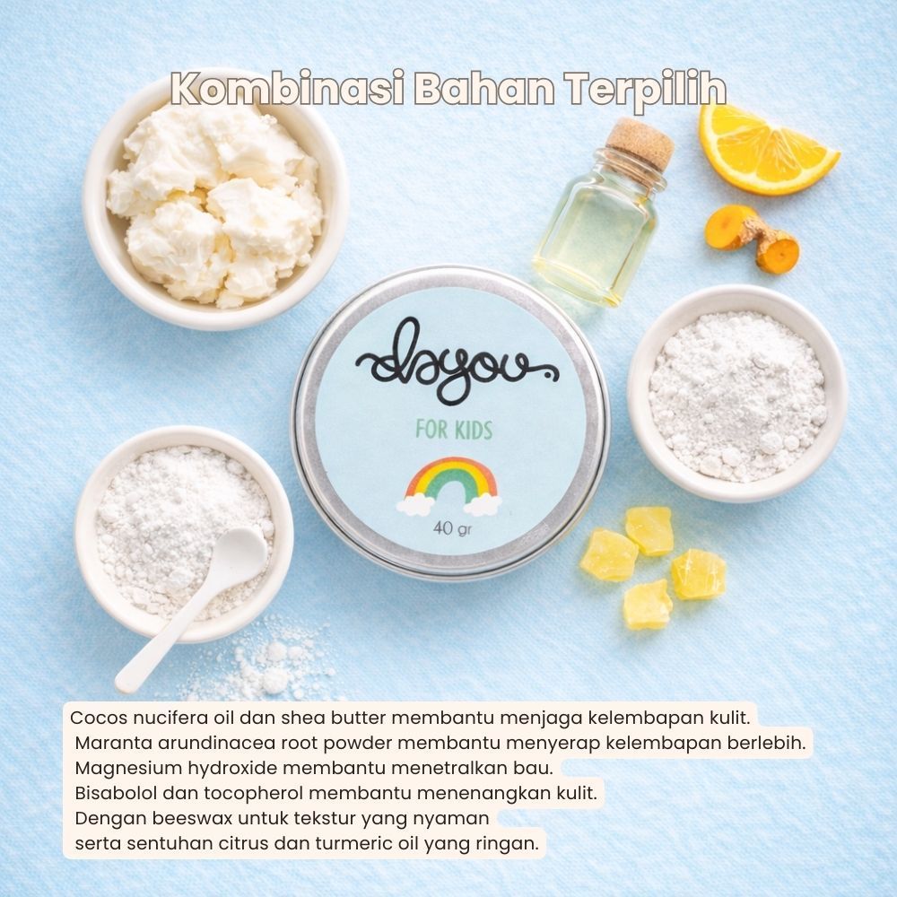 Dayou Natural Deodorant For Kids