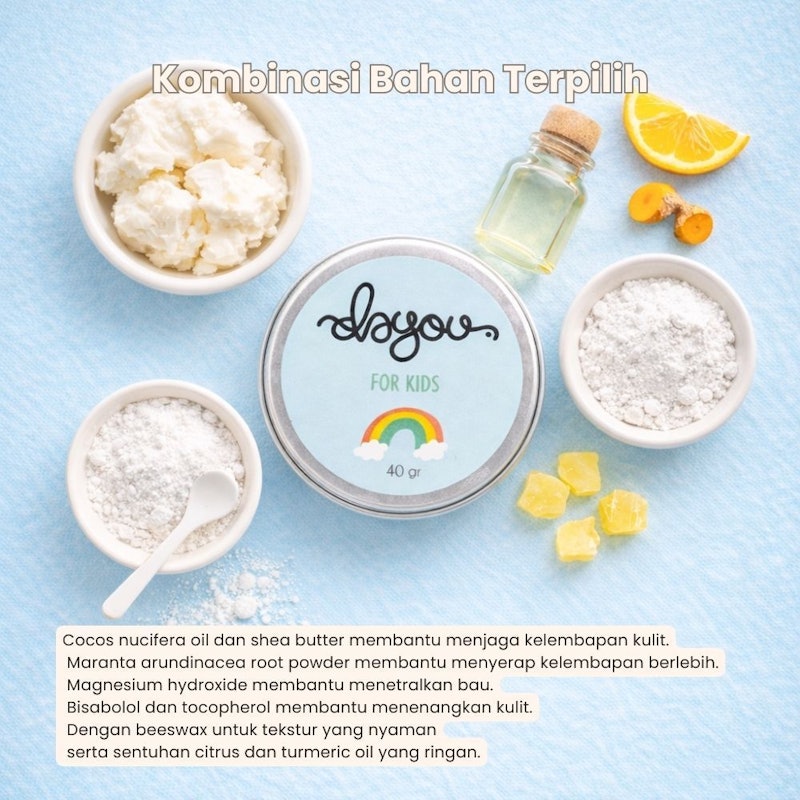 Dayou Natural Deodorant For Kids 2