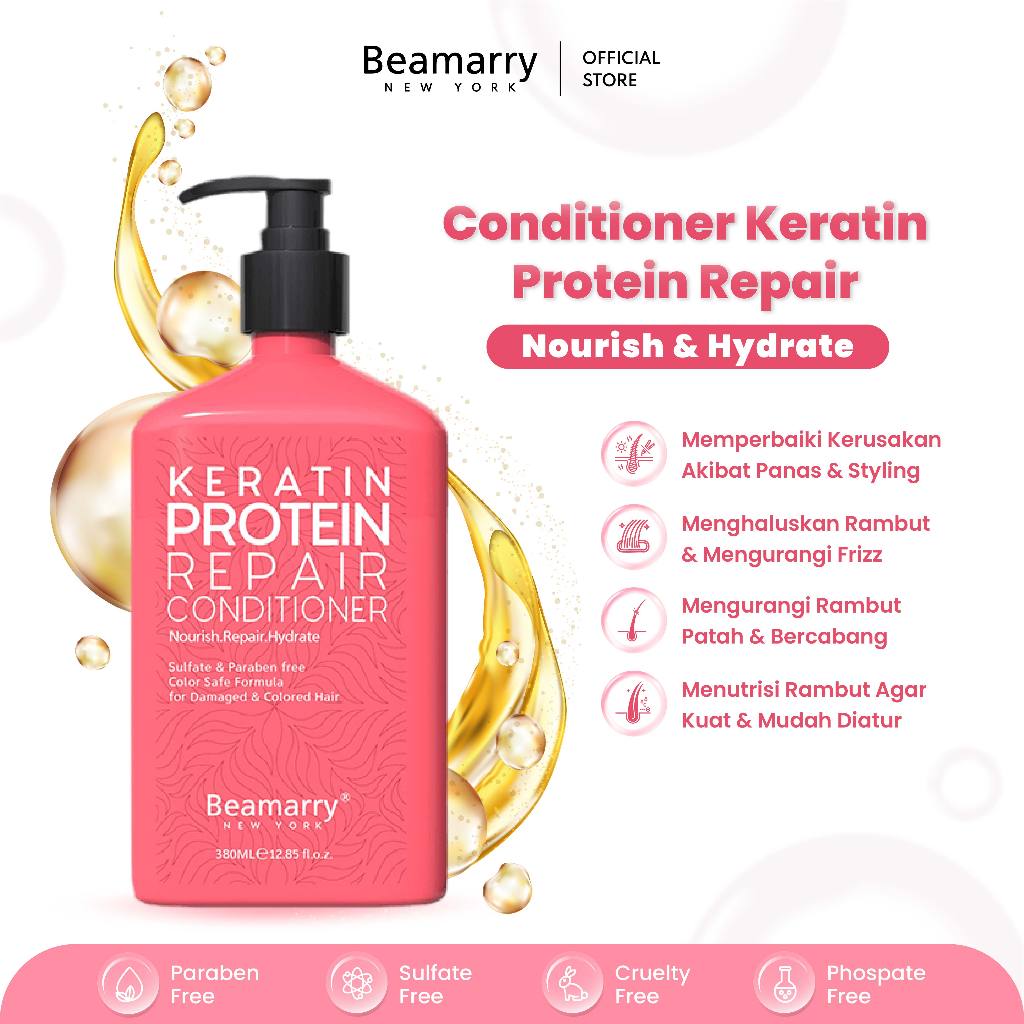Guangzhou Beamarry Cosmetic Beamarry New York Keratin Protein Repair Conditioner