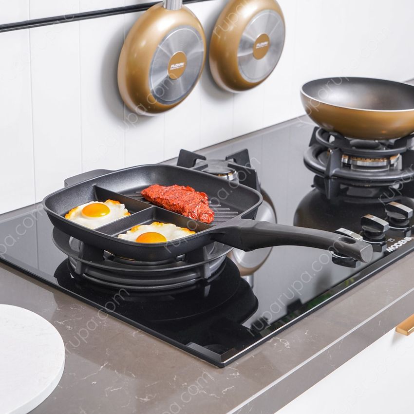 Home Center Indonesia Cooking Color Wajan Panggang 3in1