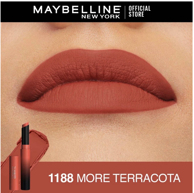 L’Oréal Maybelline New York Color Sensational Ultimatte Lipstick 1188 More Terracotta