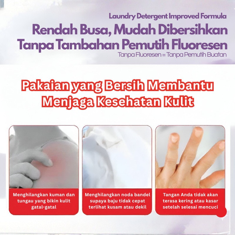Liby Laundry Powder Lavender 4