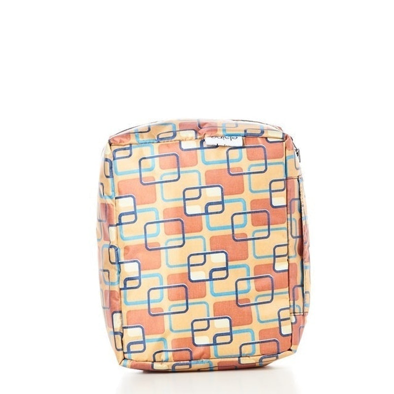 Pouch Kosmetik Travel Brown Square 1