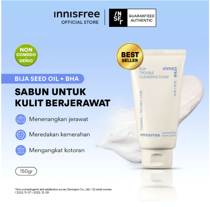 Innisfree Innisfree Bija Trouble Cleansing Foam