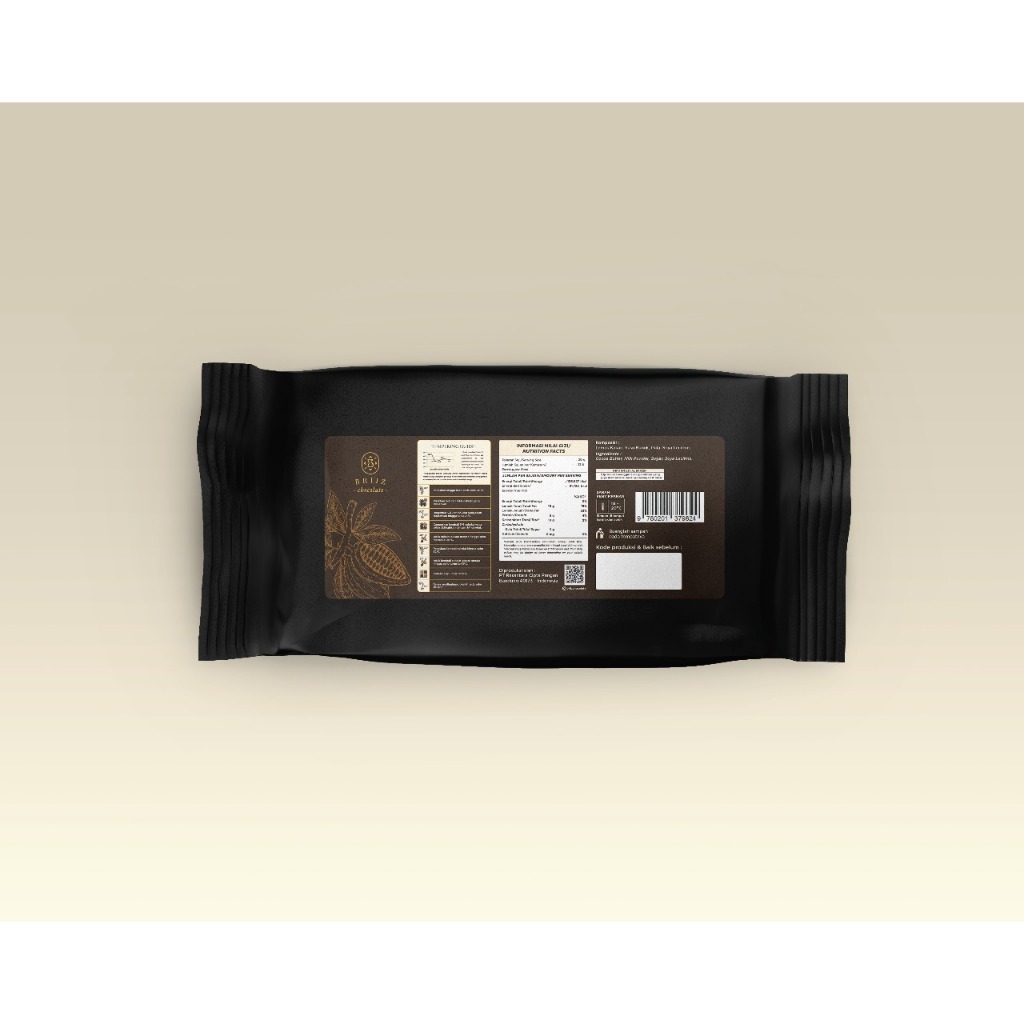 Rasantara Cipta Pangan Briiz Chocolate White Chocolate Couverture 1 kg