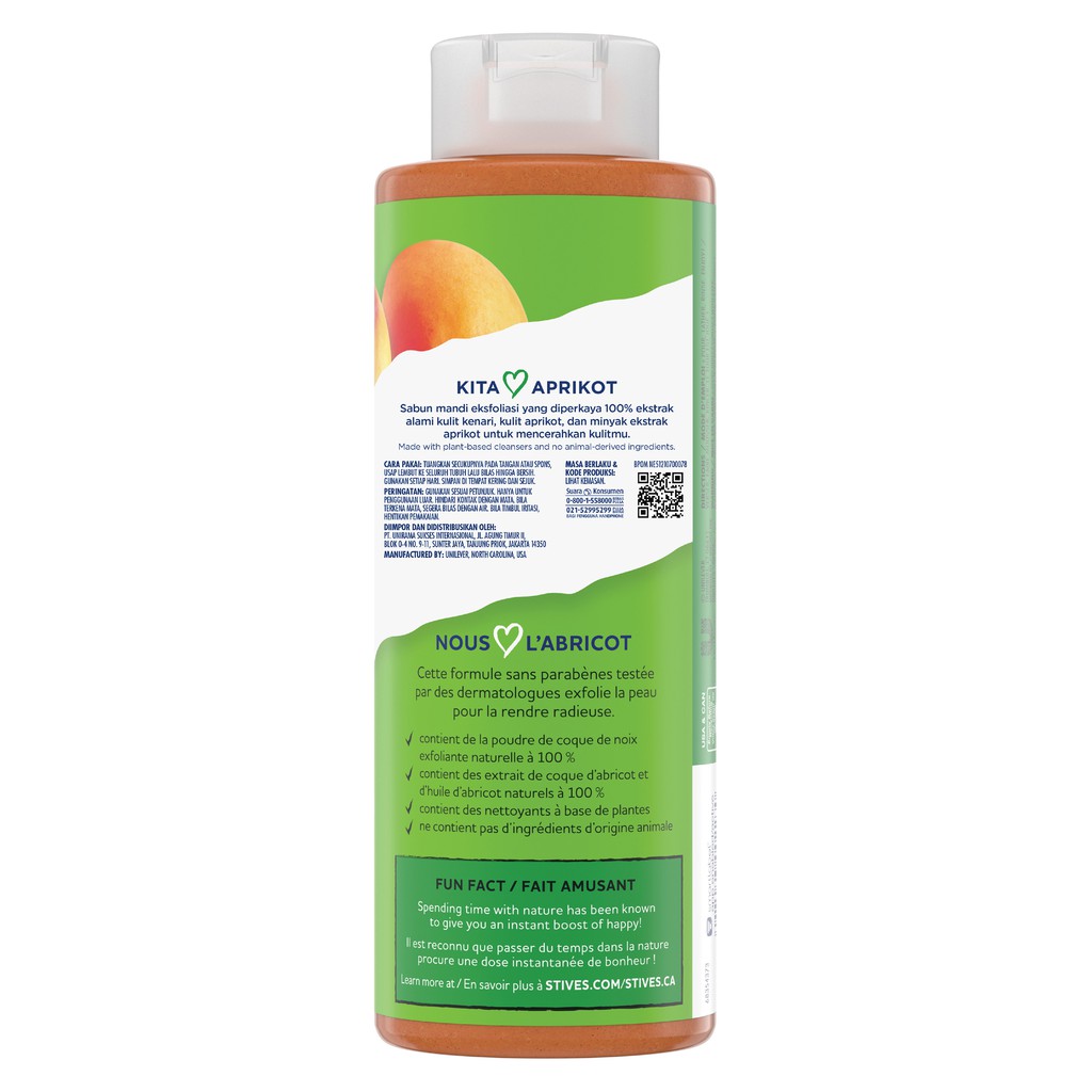 Unilever St. Ives Fresh Skin Apricot Exfoliating Body Wash