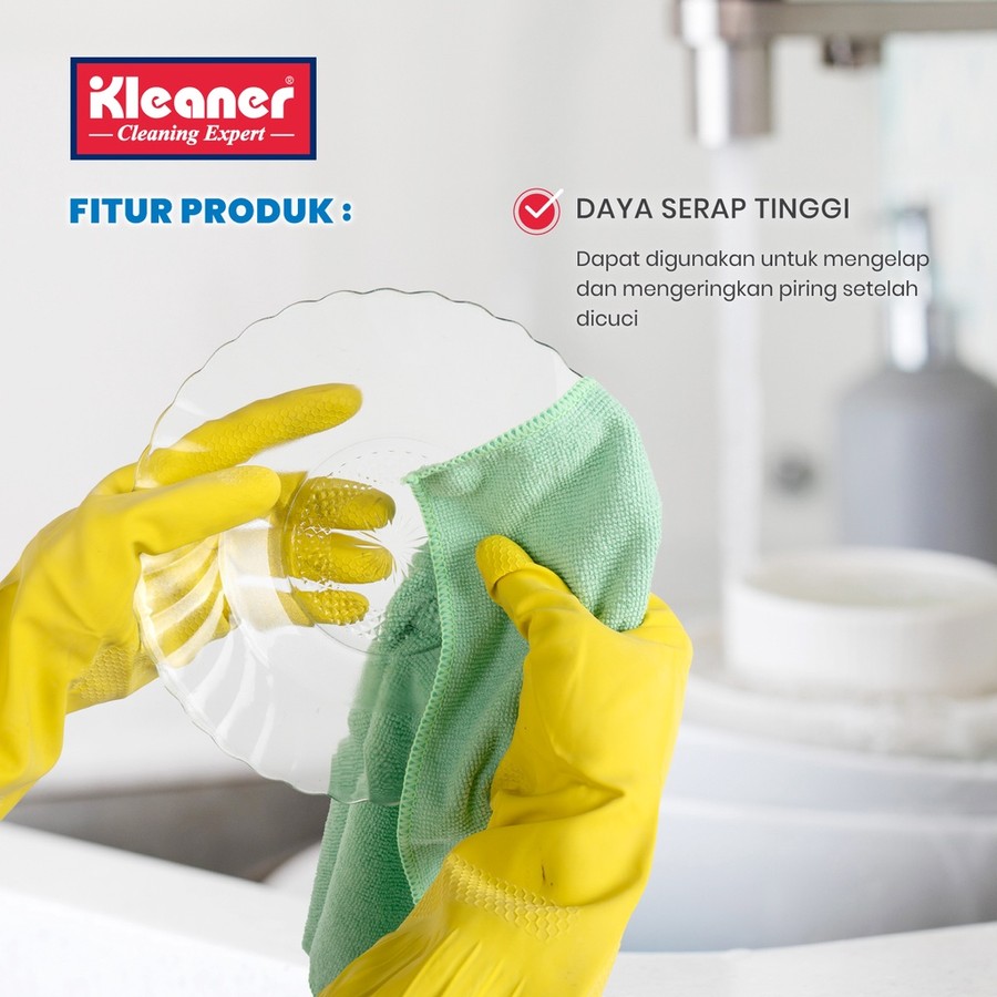 Internusa Terus Jaya Kleaner Microfiber Cloth 30x30 cm GSG006