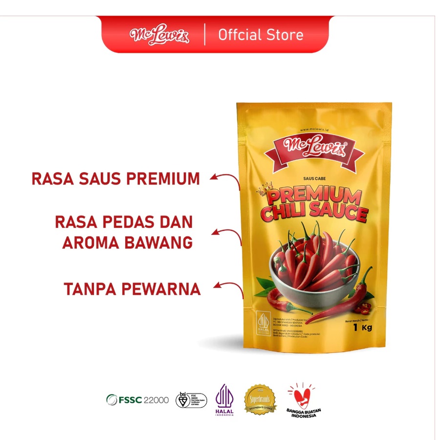 McLewis McLewis Premium Chili Sauce 