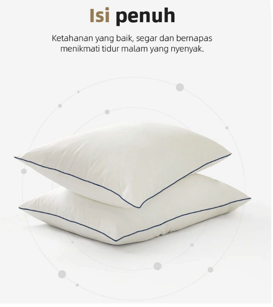  Dreamcotton Bantal Motif Bintang Jumbo