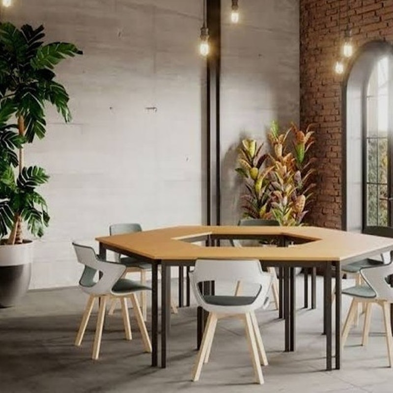 TRAPEZO – Collaborative Office Desk Table 4