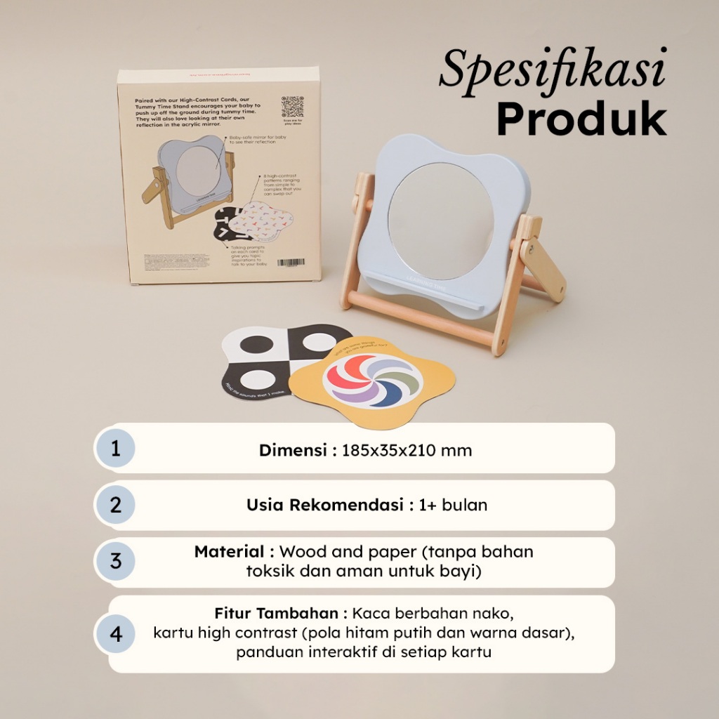 Era Budi Cemerlang Learning Time Tummy Time Stand