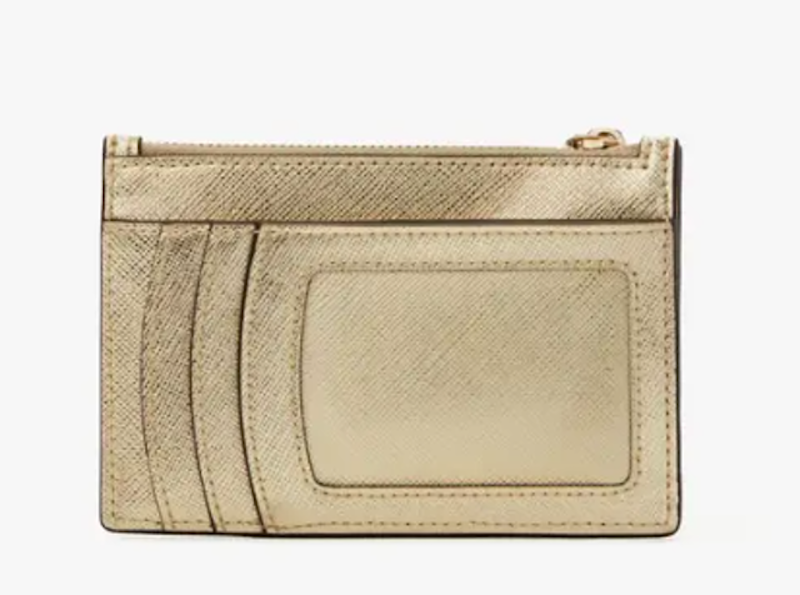 Spencer Metallic Cards Case Wristlet 3